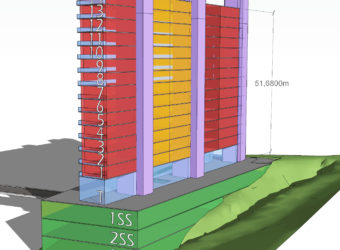 ÁREA 3.384,00 m2 VILA PARAÍSO para Prédio Residencial com estudo